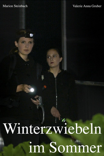 Winterzwiebeln im Sommer poster