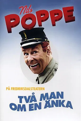 Två man om en änka poster