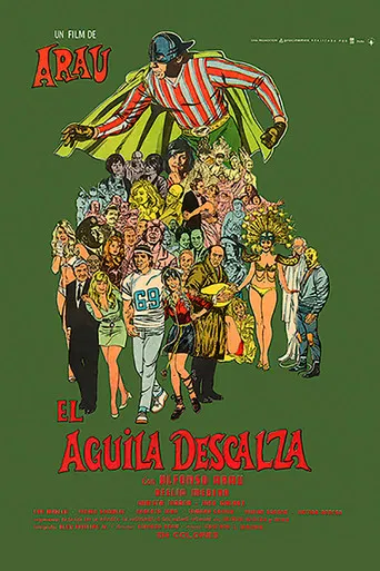 El águila descalza poster