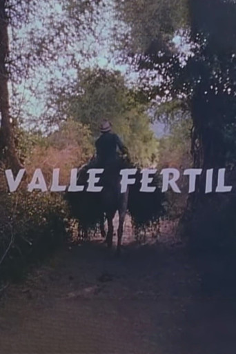 Valle fértil poster