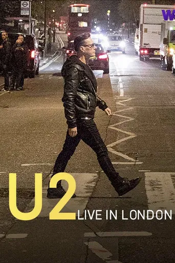 U2 Live in London poster
