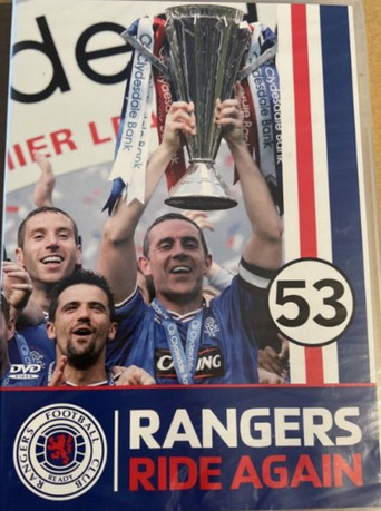 Glasgow Rangers 2009/2010 Season Review - 53 Rangers Ride Again poster