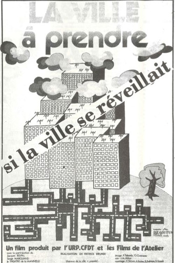 La ville à prendre poster