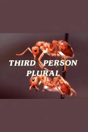 Third Person Plural poster