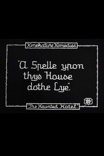 The Haunted Hotel poster