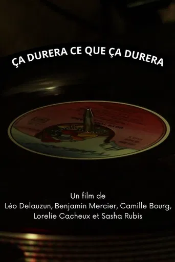 Ça durera ce que ça durera poster