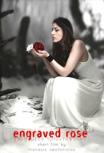 Engraved Rose poster