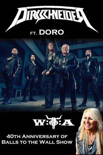 Dirkschneider: 40th Anniversary of Balls to the Wall Show - W:O:A 2025 poster