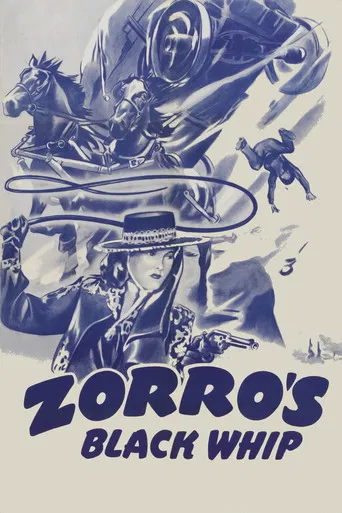Zorro's Black Whip poster