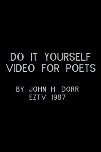 Do It Yourself Video for Poets poster