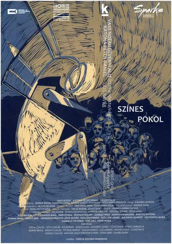 Színes pokol poster