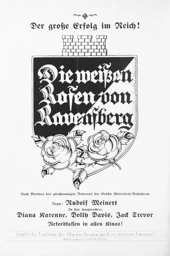 Die weißen Rosen von Ravensberg poster