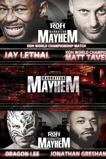 ROH: Manhattan Mayhem poster