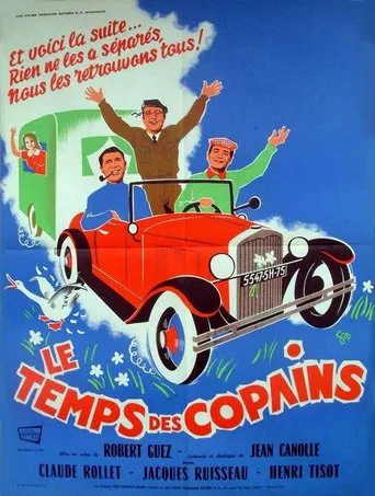 Le temps des copains poster