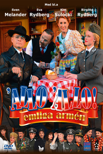 'Allo 'allo emliga armén poster