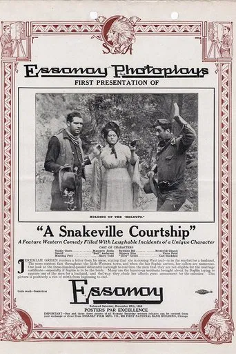 A Snakeville Courtship poster