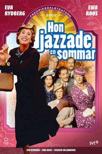 Hon jazzade en sommar poster