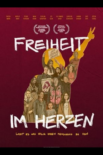 Freiheit im Herzen – Lasst es uns eilig haben, menschlich zu sein poster