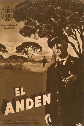 El andén poster