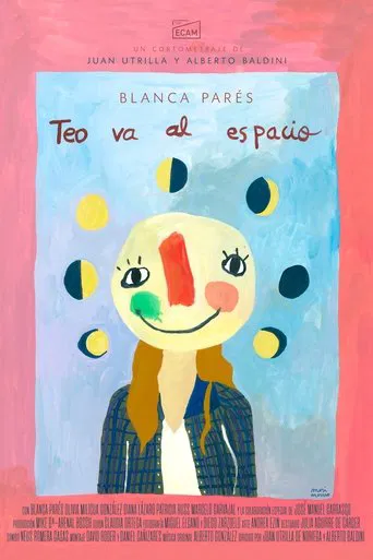 Teo va al espacio poster