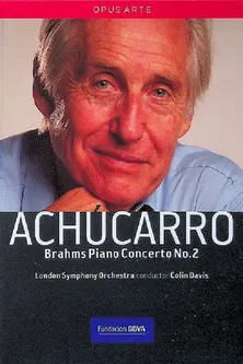 Achucarro Brahms Piano Concerto No. 2 poster