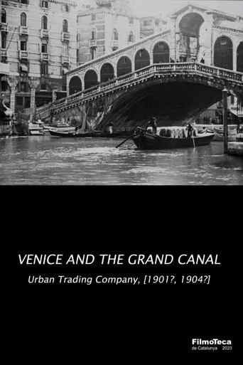 Venice and the Grand Canal poster