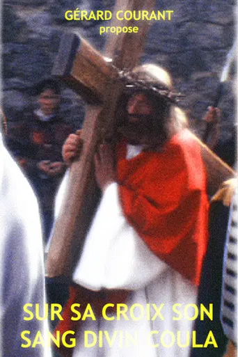 Sur sa croix son sang divin coula poster