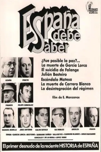 España debe saber poster
