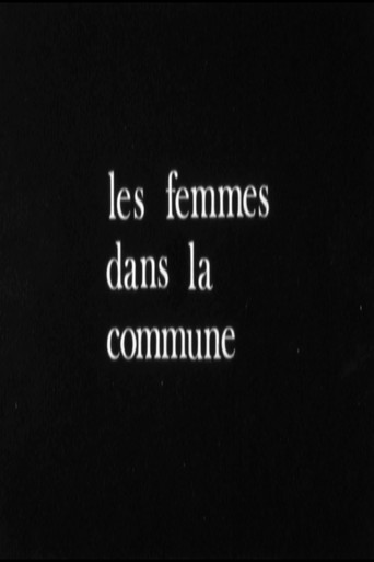 Les femmes dans la Commune poster