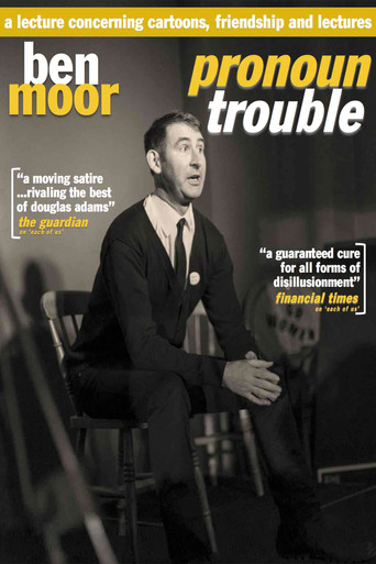 Ben Moor: Pronoun Trouble poster