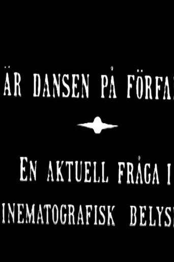 Is Dance on the Decline? poster