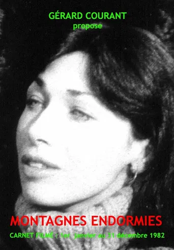 Montagnes endormies poster