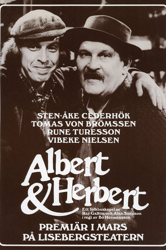 Albert & Herbert på Lisebergsteatern poster