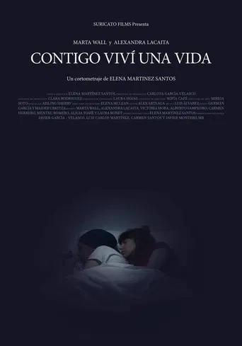 Contigo viví una vida poster