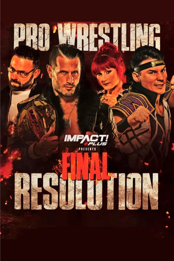 IMPACT Wrestling: Final Resolution 2023 poster