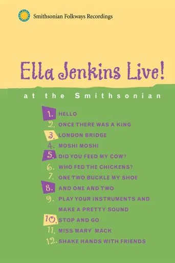Ella Jenkins Live at the Smithsonian poster