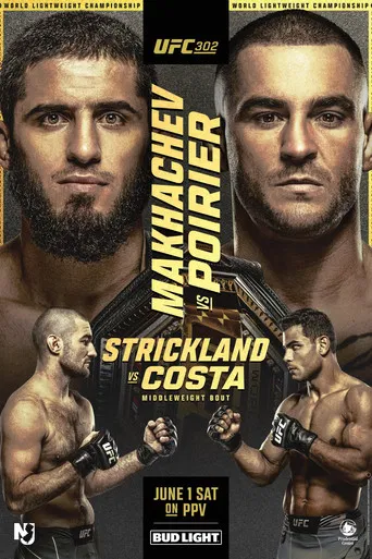 UFC 302: Makhachev vs. Poirier poster
