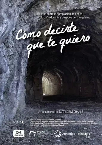 Cómo decirte que te quiero poster