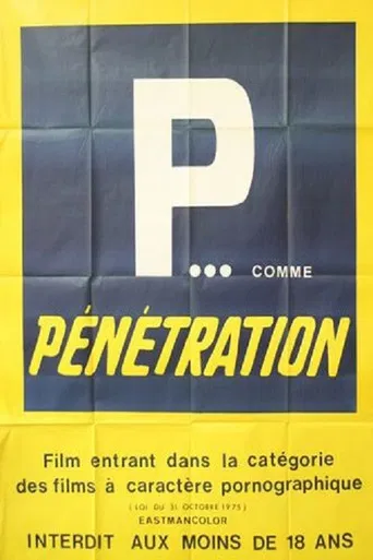 P... comme pénétration poster
