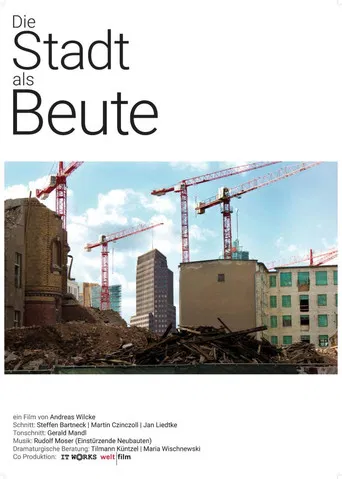 Die Stadt als Beute poster