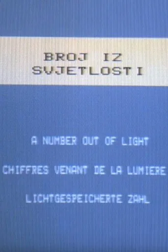 A Number Out of Light poster