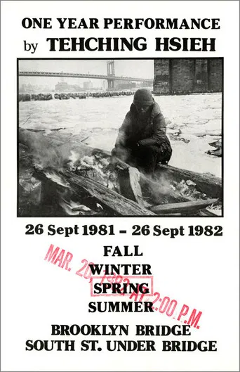 Tehching Hsieh: One Year Performance, Outdoor Piece 1981 - 1982 poster