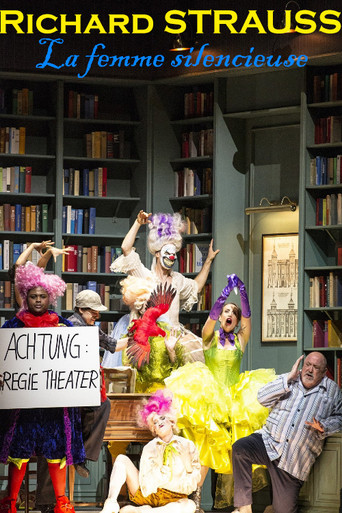 "The Silent Woman" by Richard Strauss @ Berlin State Opera poster
