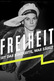 Freiheit ist das Einzigste, was zählt poster