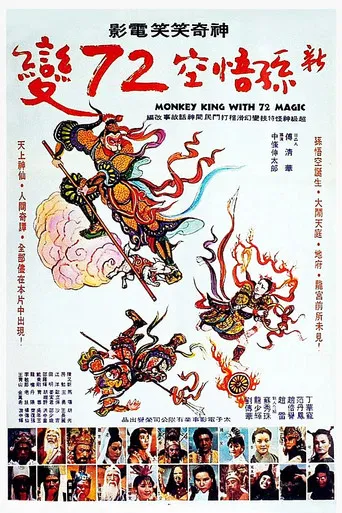Monkey King with 72 Magic poster