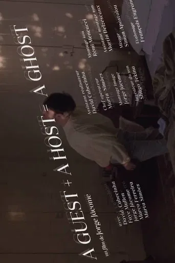 A Guest + a Host = a Ghost poster