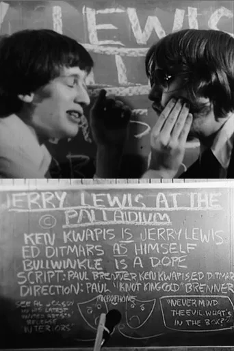 Jerry Lewis At The Palladium poster