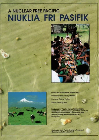 A Nuclear Free Pacific (Niuklia Fri Pasifik) poster