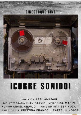 Corre sonido poster