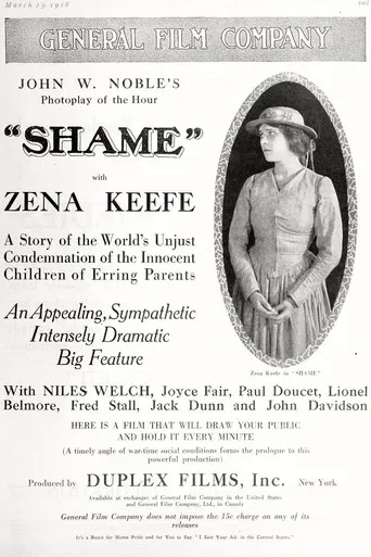 Shame poster